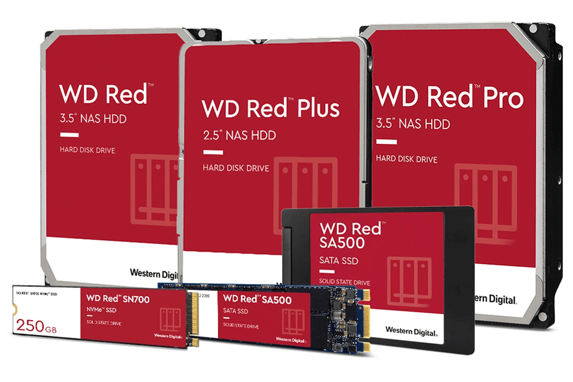 هارد وسترن دیجیتال رنگ قرمز