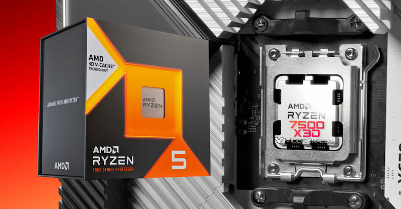 پردازنده Ryzen 5 7500X3D