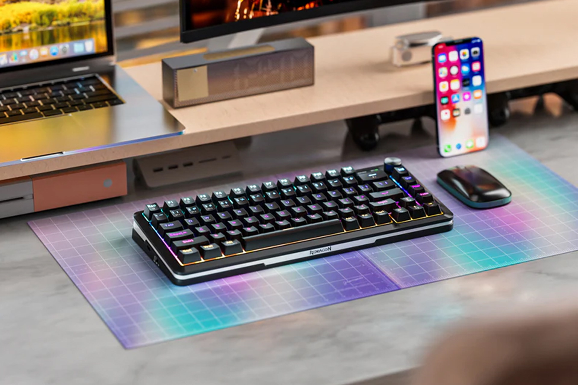 خرید کیبورد گیمینگ K708 MC PRO RGB