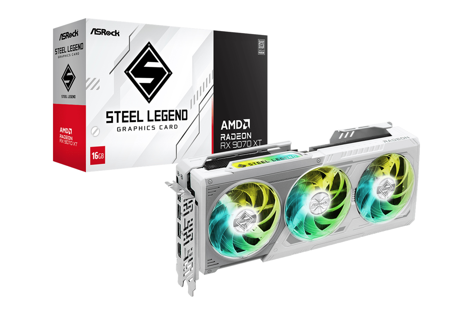 خرید کارت گرافیک Radeon RX 9070 XT Steel Legend
