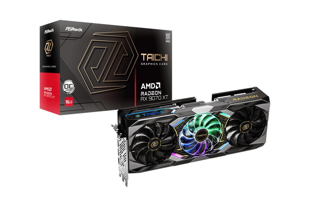 خرید کارت گرافیک Radeon RX 9070 XT Taichi 16GB OC