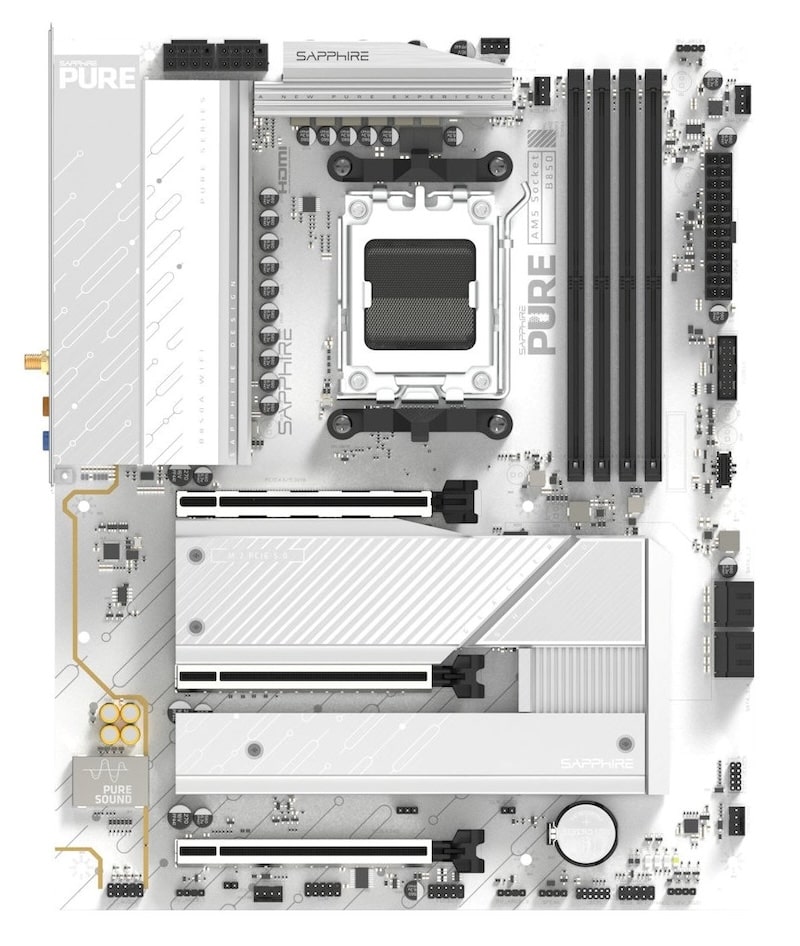 مادربرد Sapphire PURE X870A WIFI7
