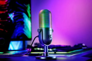 معرفی میکروفون Seiren V3 Chroma از برند ریزر | حرفه‌ای و مخصوص استریم<span class='yasr-stars-title-average'><div class='yasr-stars-title yasr-rater-stars'
                           id='yasr-overall-rating-rater-88b9c6093daf5'
                           data-rating='5'
                           data-rater-starsize='16'>
                       </div></span>