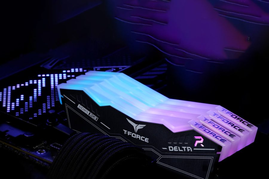 خرید رم 16 گیگابایت T-FORCE DELTA RGB DDR5 6000MHz