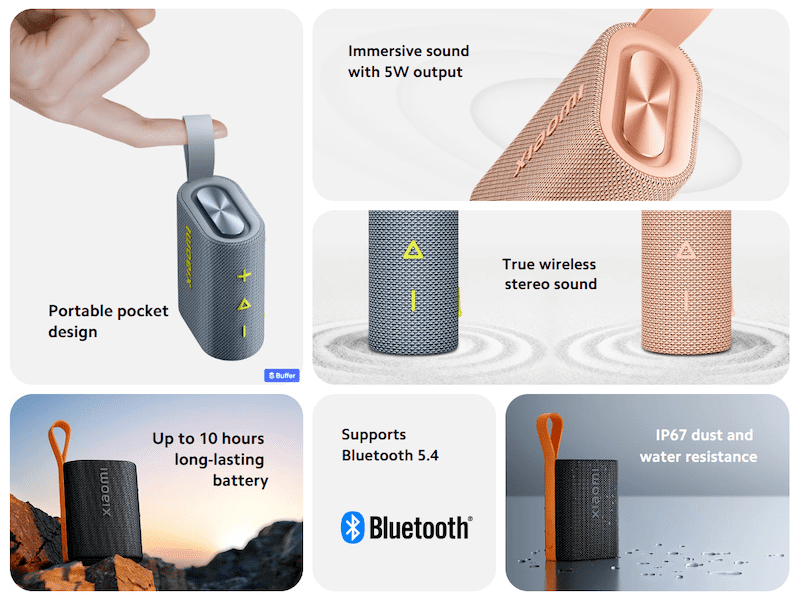 اسپیکر Xiaomi Sound Pocket