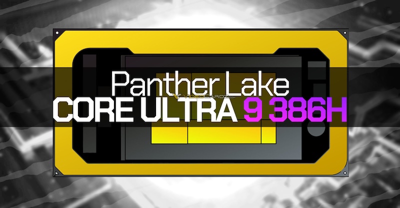 پردازنده 386H Panther Lake اینتل