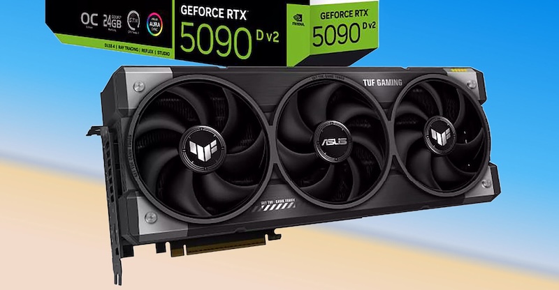 کارت گرافیک ASUS GeForce RTX 5090D V2 TUF Gaming