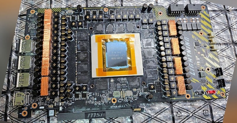 کارت گرافیک MSI RTX 5090 Lightning Z