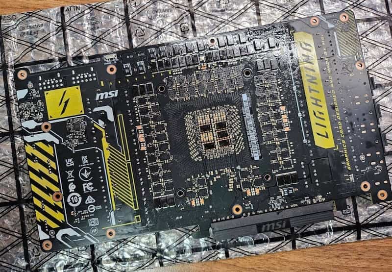 کارت گرافیک MSI RTX 5090 Lightning Z