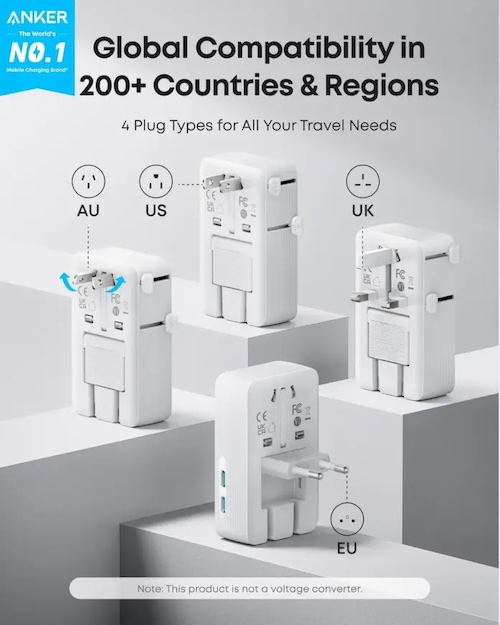آداپتور Nano Travel Adapter انکر