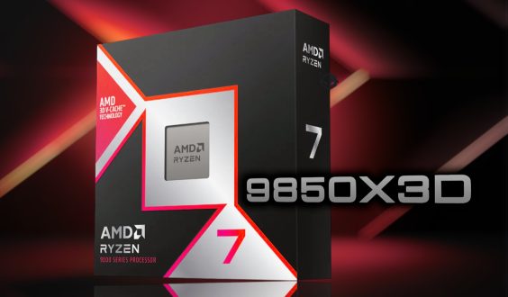 پردازنده های Ryzen 7 9800X3D و 9850X3D