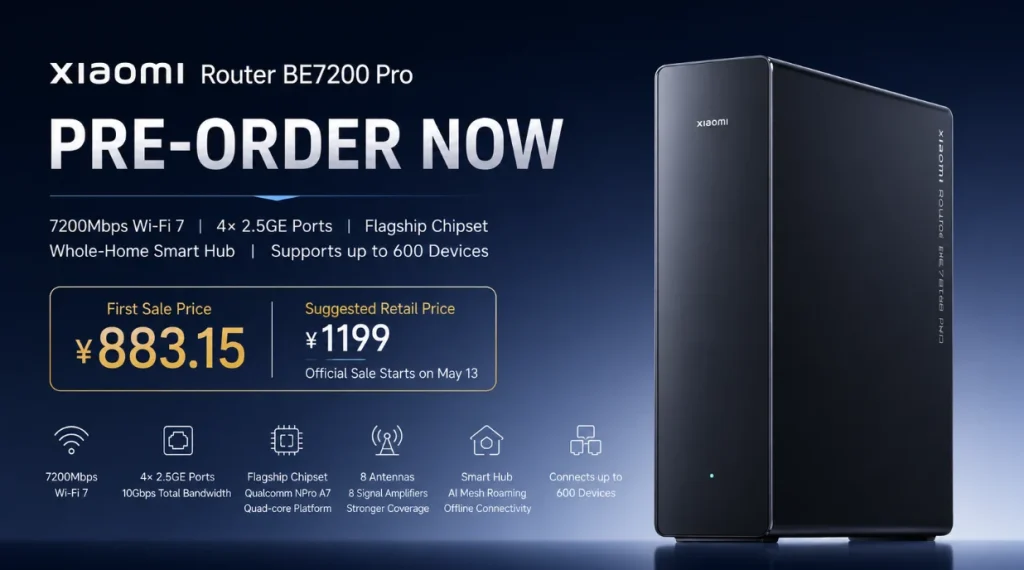 روتر BE7200 Pro شیائومی