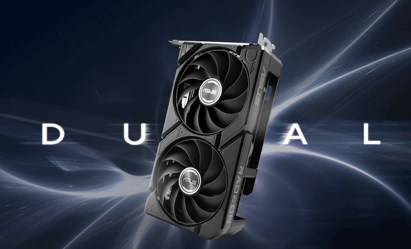 کارت گرافیک Dual Radeon RX 9060 XT 16GB GDDR6 ایسوس