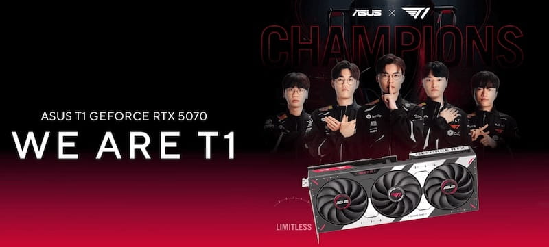 T1 GeForce RTX 5070 OC Edition
