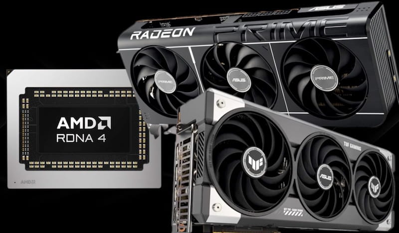 قیمت کارت گرافیکهای AMD RX 9000