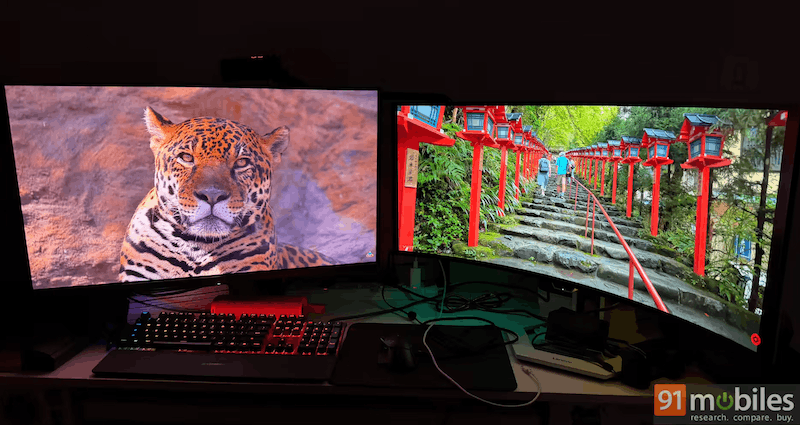 MSI MAG 321UP و Lenovo Legion Pro 34WD-10
