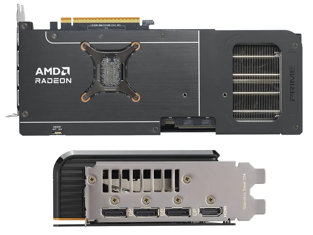 کارت گرافیک ASUS Prime Radeon RX 9070 GRE EVO OC