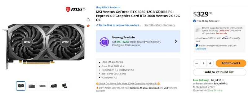 RTX 3060