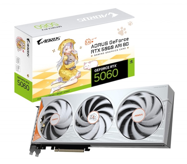 AORUS GeForce RTX 5060 ARI 8G