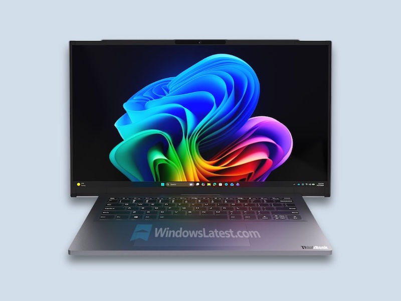 لپ تاپ ThinkBook با نمایشگر کشویی افقی