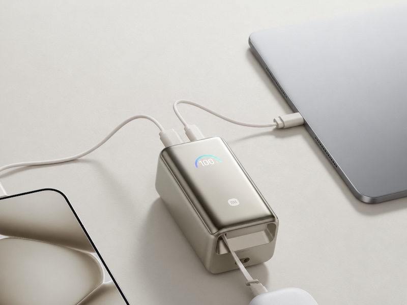Xiaomi Power Bank Retractable Cable 10000 55W