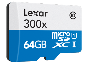 مموری کارت (Lexar High-Performance 300x microSDHC/microSDXC UHS-I)، ظاهر