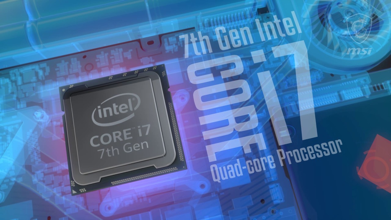 Cpu لپ‌تاپ GE73VR 7RF RAIDER، مدل Intel CORE i7 7700HQ
