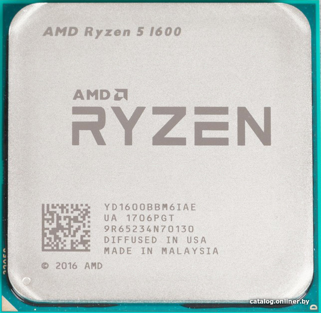 پردازنده Ryzen 5 1600 شرکت ای ام دی