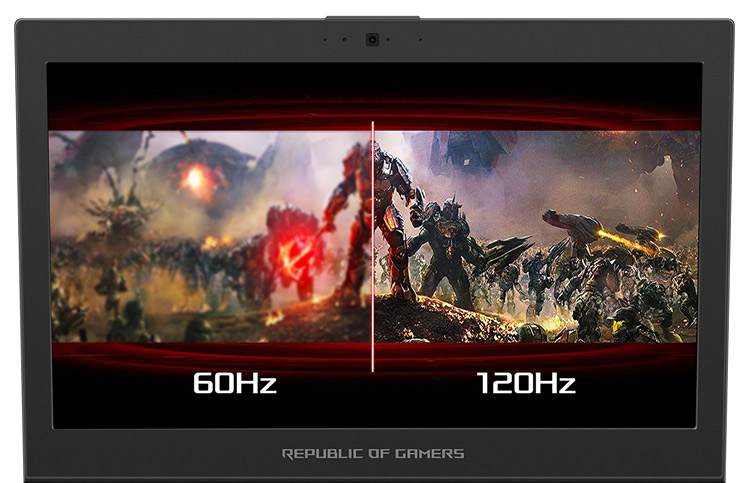 لپ تاپ گیمینگ ROG ZEPHYRUS GX501VS با نرخ تجدید 120Hz